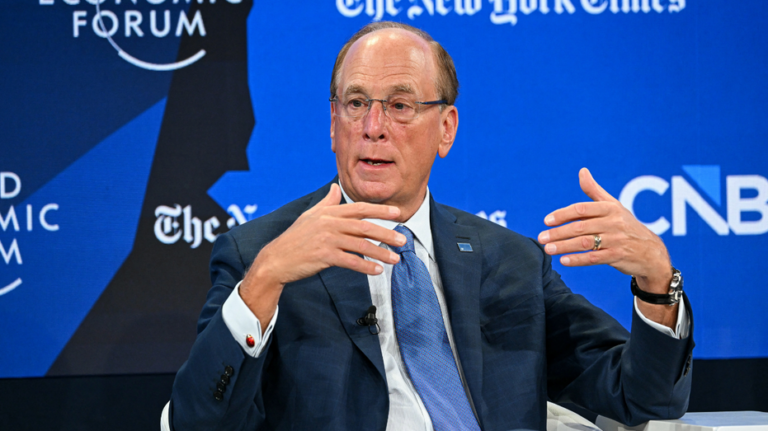 BlackRock CEO Larry Fink argues US-Iran conflict won’t derail economy as gas prices surge