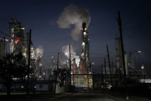 A major U.S. gasoline production hub is in such a severe drought that its refineries may be hobbled. ‘We are actively praying for a hurricane’