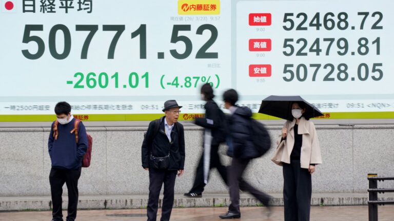 Asia markets trade broadly higher as oil eases after Trump delays planned Iran strike