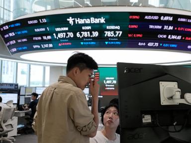 Oil prices jump as fighting flares in the Middle East, while Asian shares are mixed