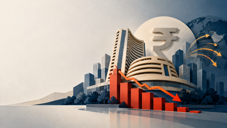 Indian Stocks Face Fresh Pressure as Foreign Investors Pull Capital and Oil Costs Stay Elevated